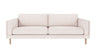 Braden sofa 3-seter - Whitewash eik ben
