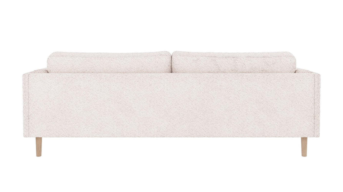 Braden sofa 3-seter - Whitewash eik ben