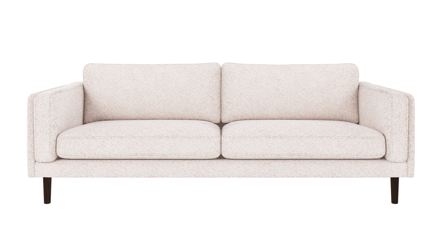 Braden sofa 3-seter - Brun eik ben
