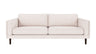 Braden sofa 3-seter - Brun eik ben