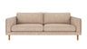 Braden sofa 3-seter - Eik ben