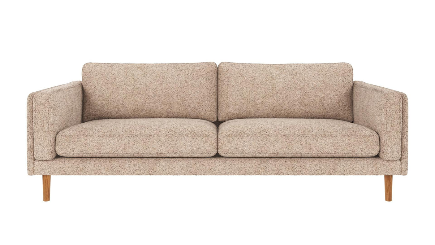 Braden sofa 3-seter - Eik ben