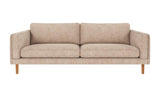 Braden sofa 3-seter - Eik ben