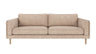 Braden sofa 3-seter - Whitewash eik ben