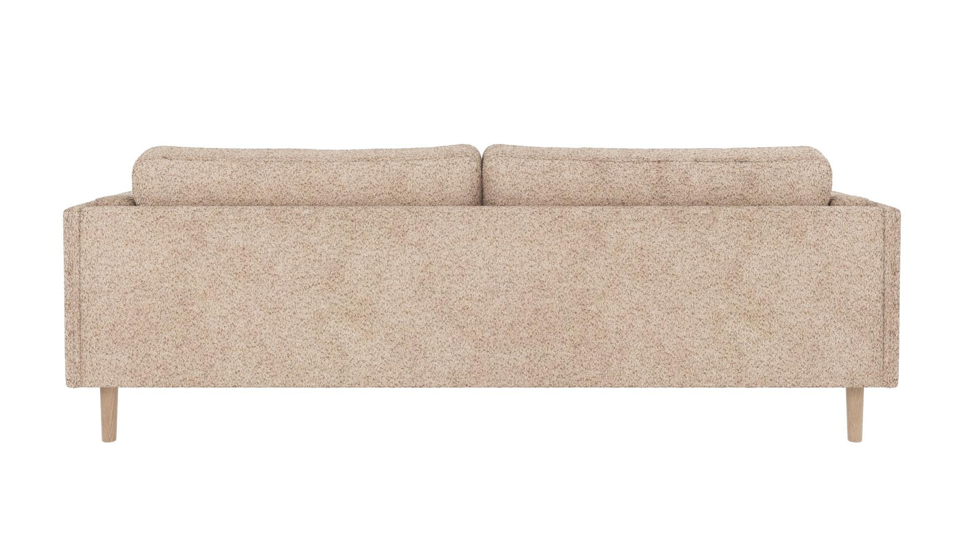 Braden sofa 3-seter - Whitewash eik ben