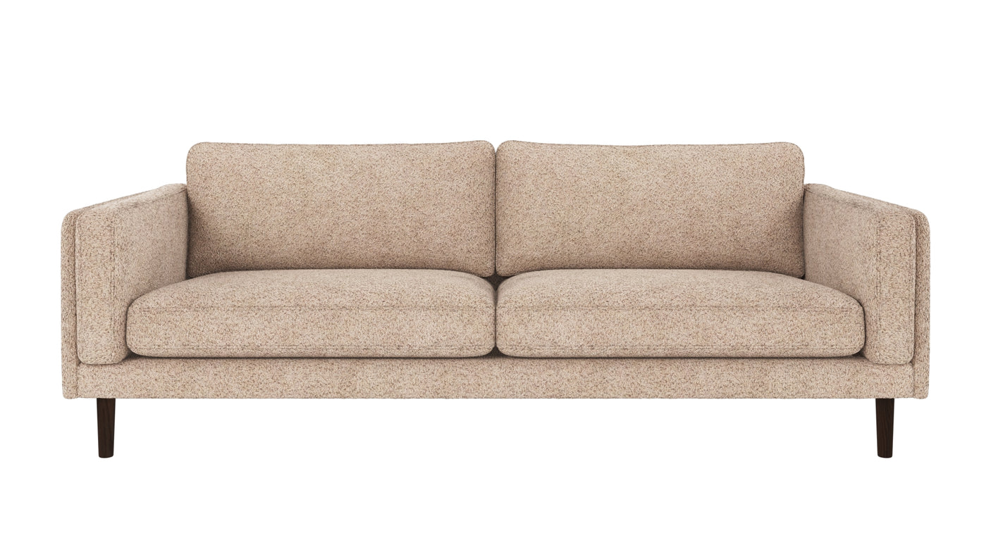 Braden sofa 3-seter - Brun eik ben