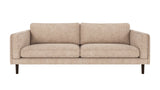 Braden sofa 3-seter - Brun eik ben
