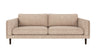 Braden sofa 3-seter - Brun eik ben