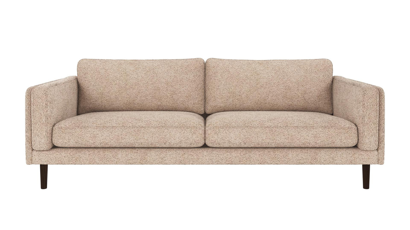 Braden sofa 3-seter - Brun eik ben