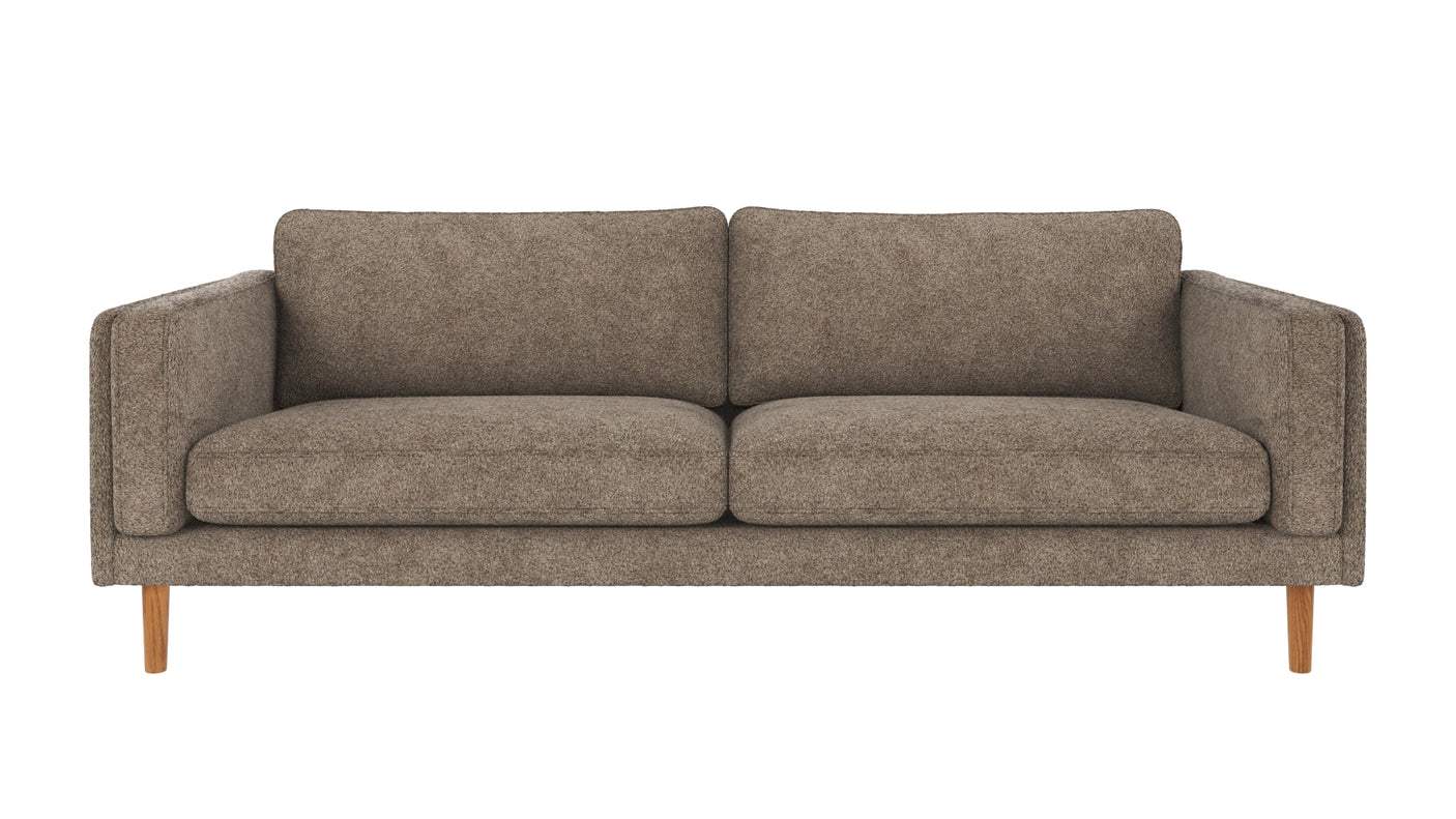 Braden sofa 3-seter - Eik ben