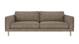 Braden sofa 3-seter - Whitewash eik ben