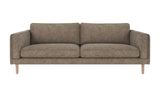 Braden sofa 3-seter - Whitewash eik ben