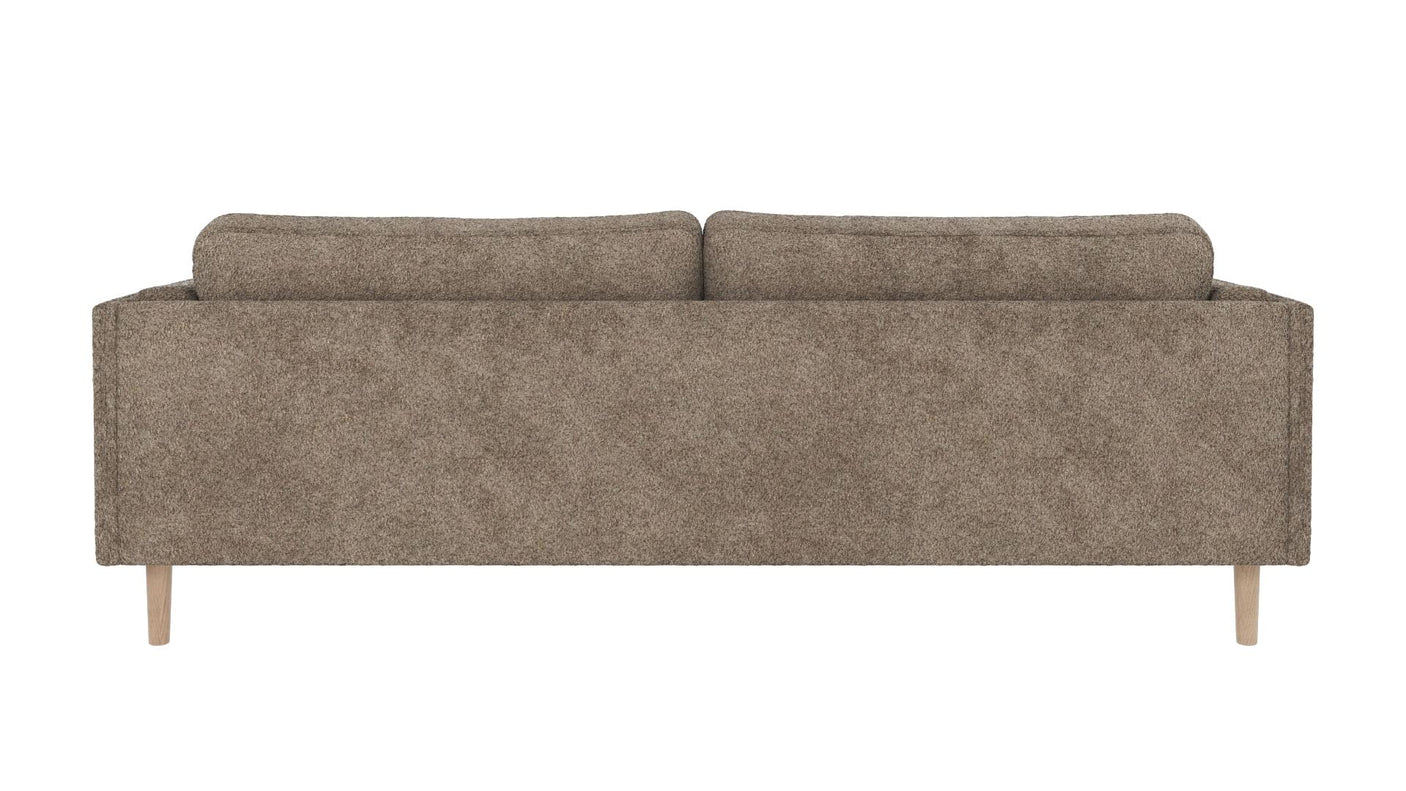 Braden sofa 3-seter - Whitewash eik ben