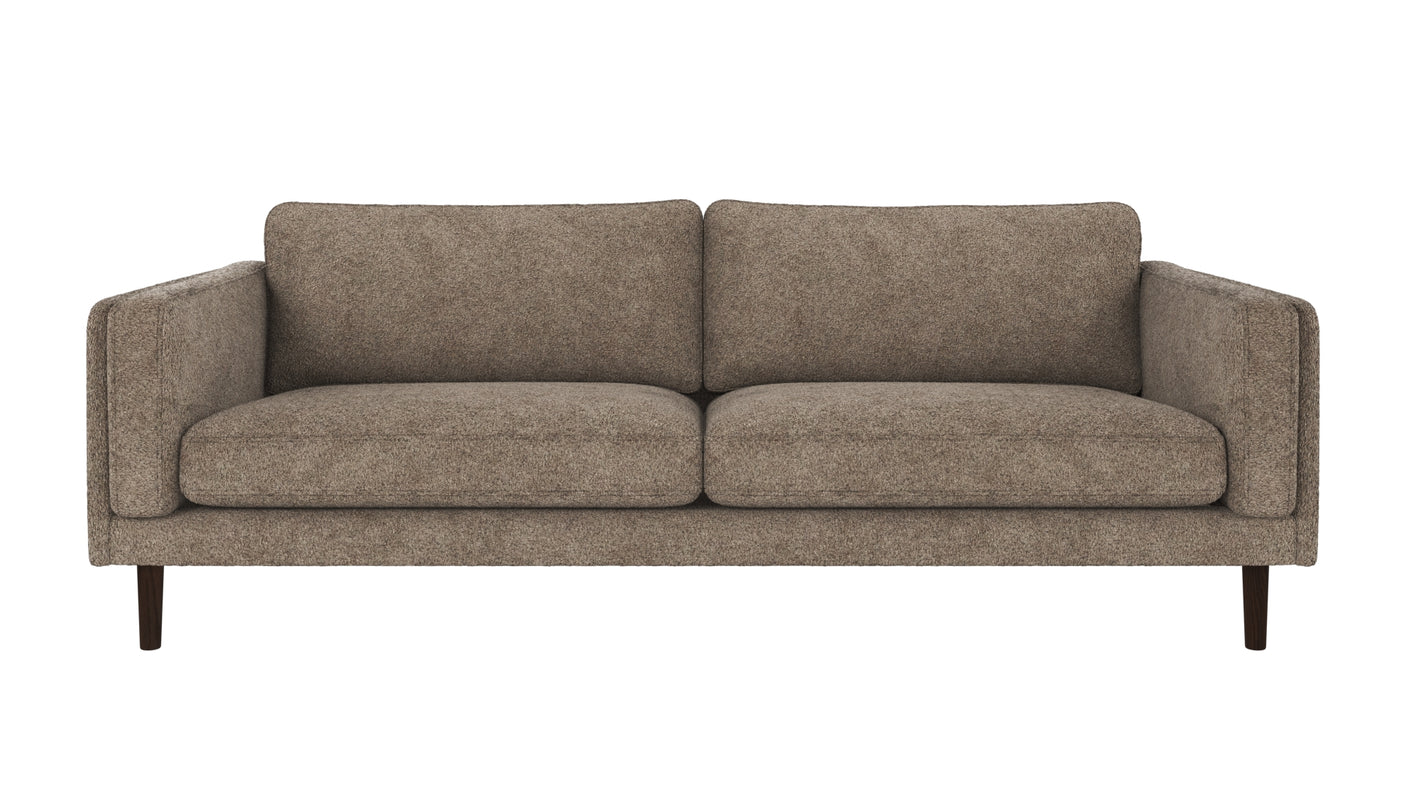Braden sofa 3-seter - Brun eik ben
