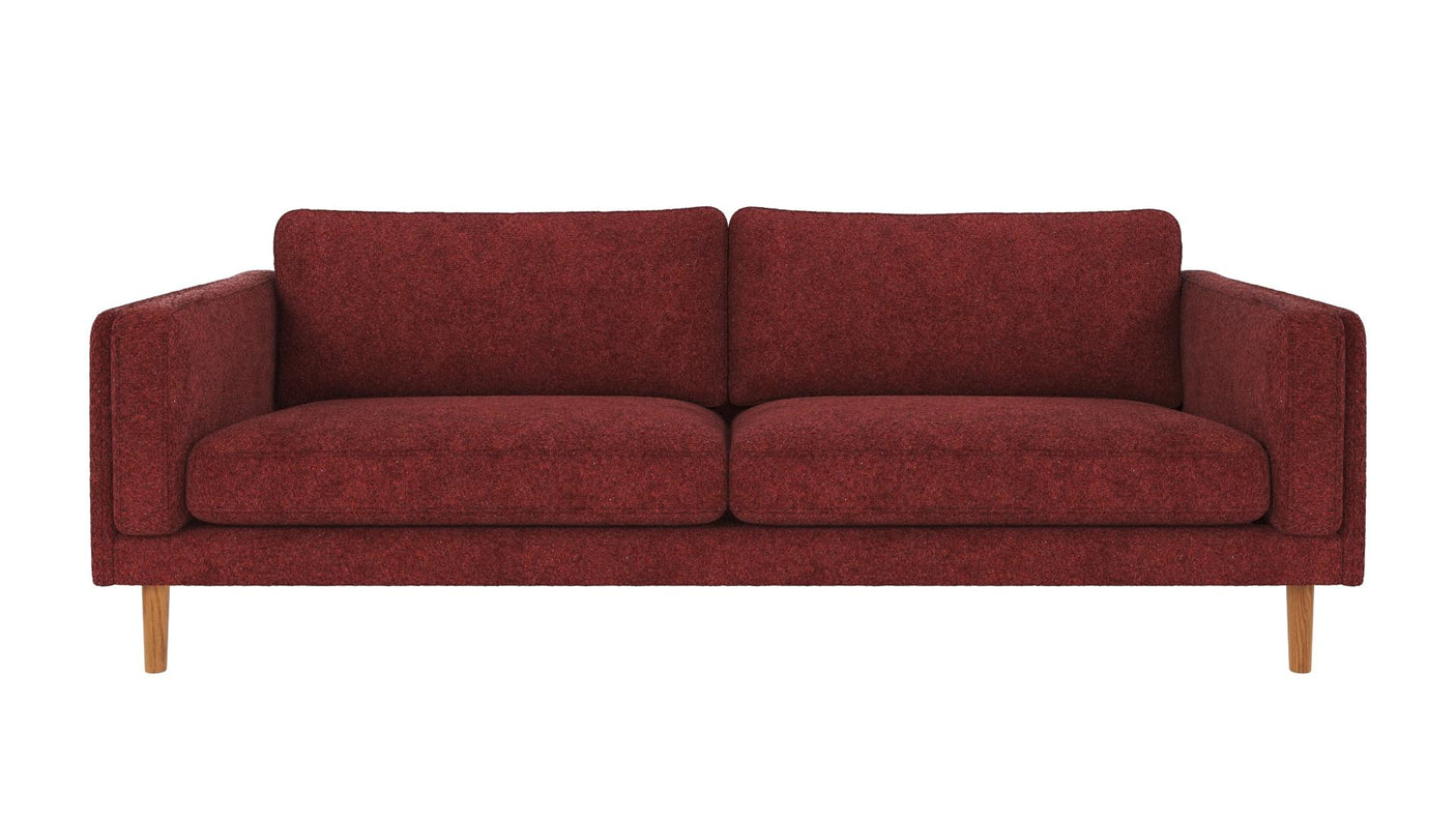 Braden sofa 3-seter - Eik ben