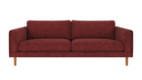 Braden sofa 3-seter - Eik ben