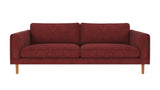 Braden sofa 3-seter - Eik ben
