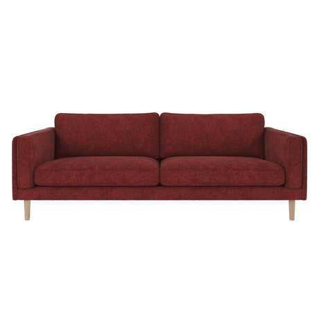 Braden sofa 3-seter - Whitewash eik ben