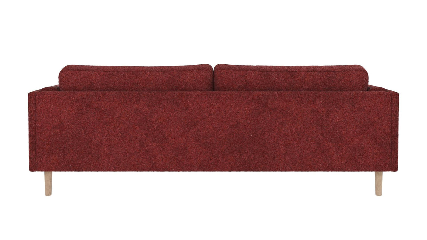 Braden sofa 3-seter - Whitewash eik ben