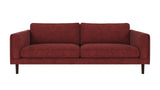 Braden sofa 3-seter - Brun eik ben