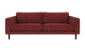 Braden sofa 3-seter - Brun eik ben