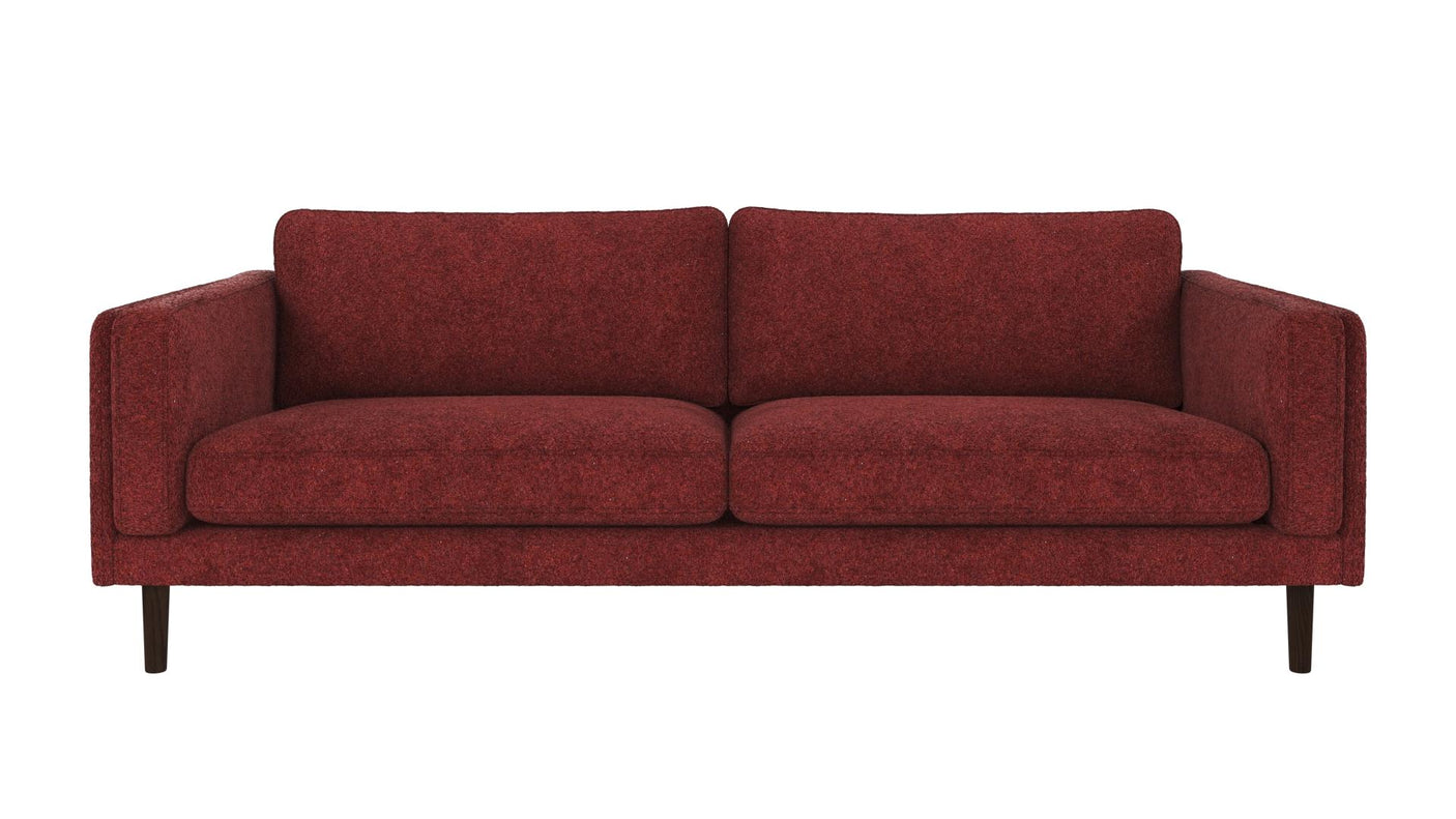 Braden sofa 3-seter - Brun eik ben