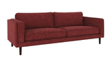 Braden sofa 3-seter - Brun eik ben
