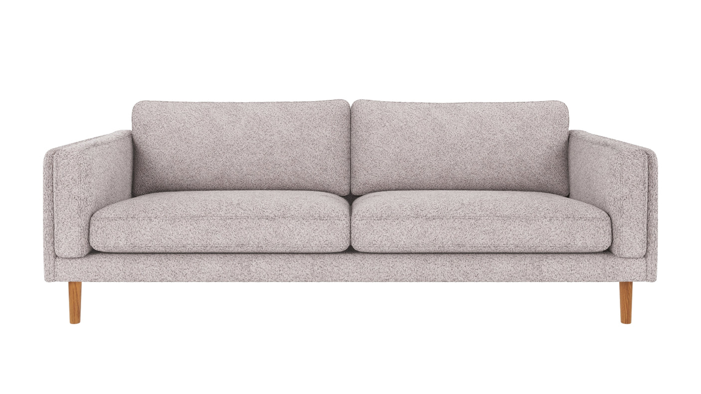 Braden sofa 3-seter - Eik ben