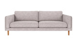 Braden sofa 3-seter - Eik ben