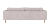Braden sofa 3-seter - Whitewash eik ben