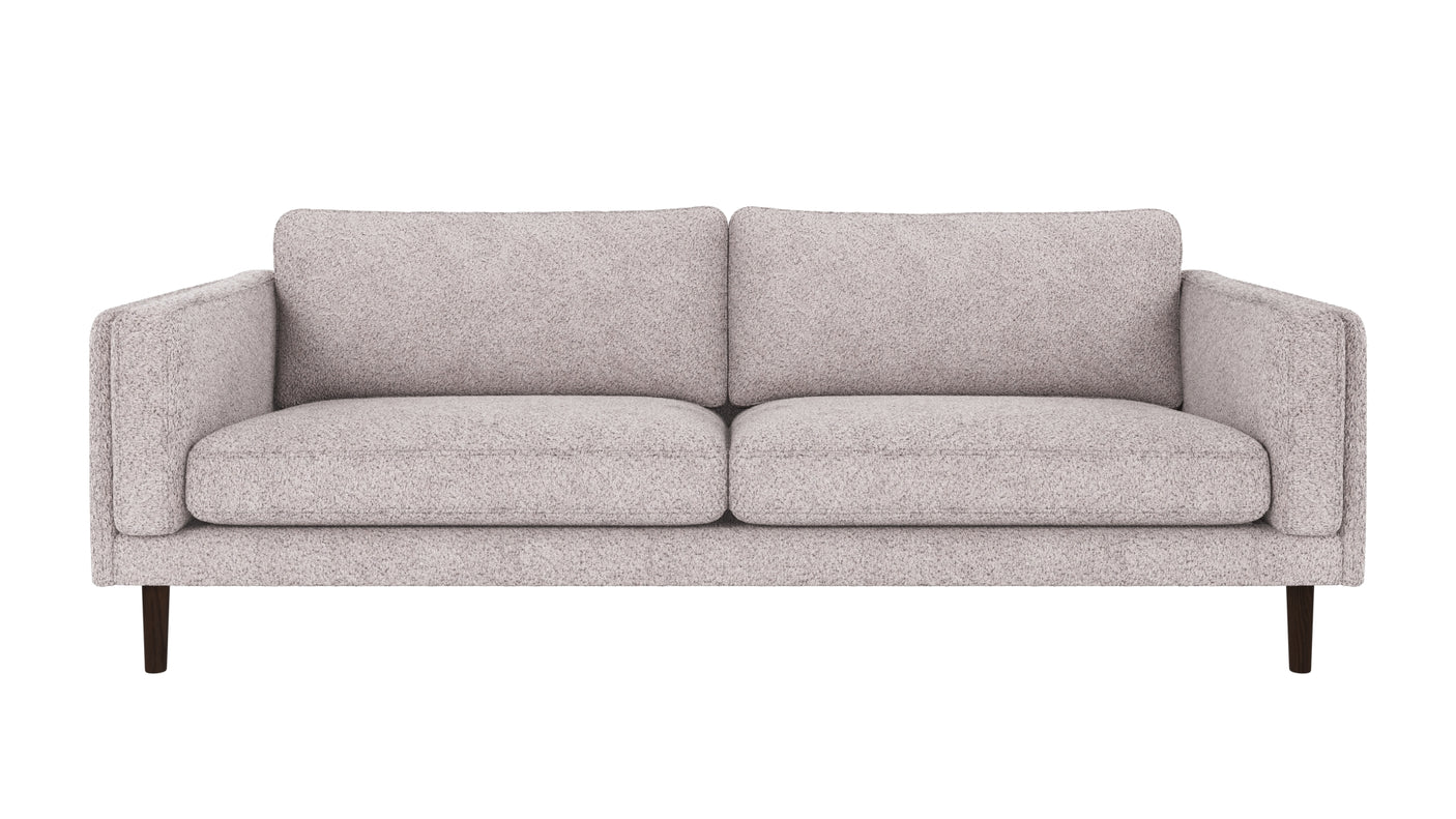 Braden sofa 3-seter - Brun eik ben