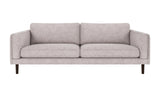 Braden sofa 3-seter - Brun eik ben