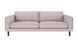 Braden sofa 3-seter - Brun eik ben