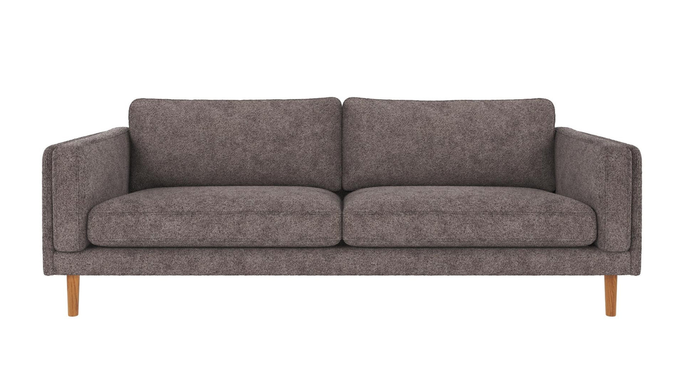 Braden sofa 3-seter - Eik ben