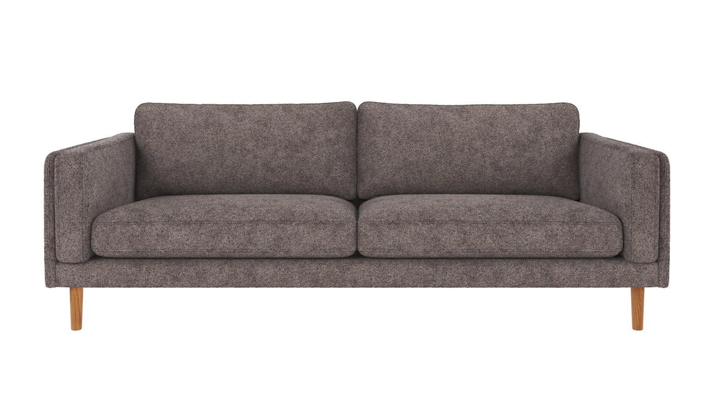 Braden sofa 3-seter - Eik ben