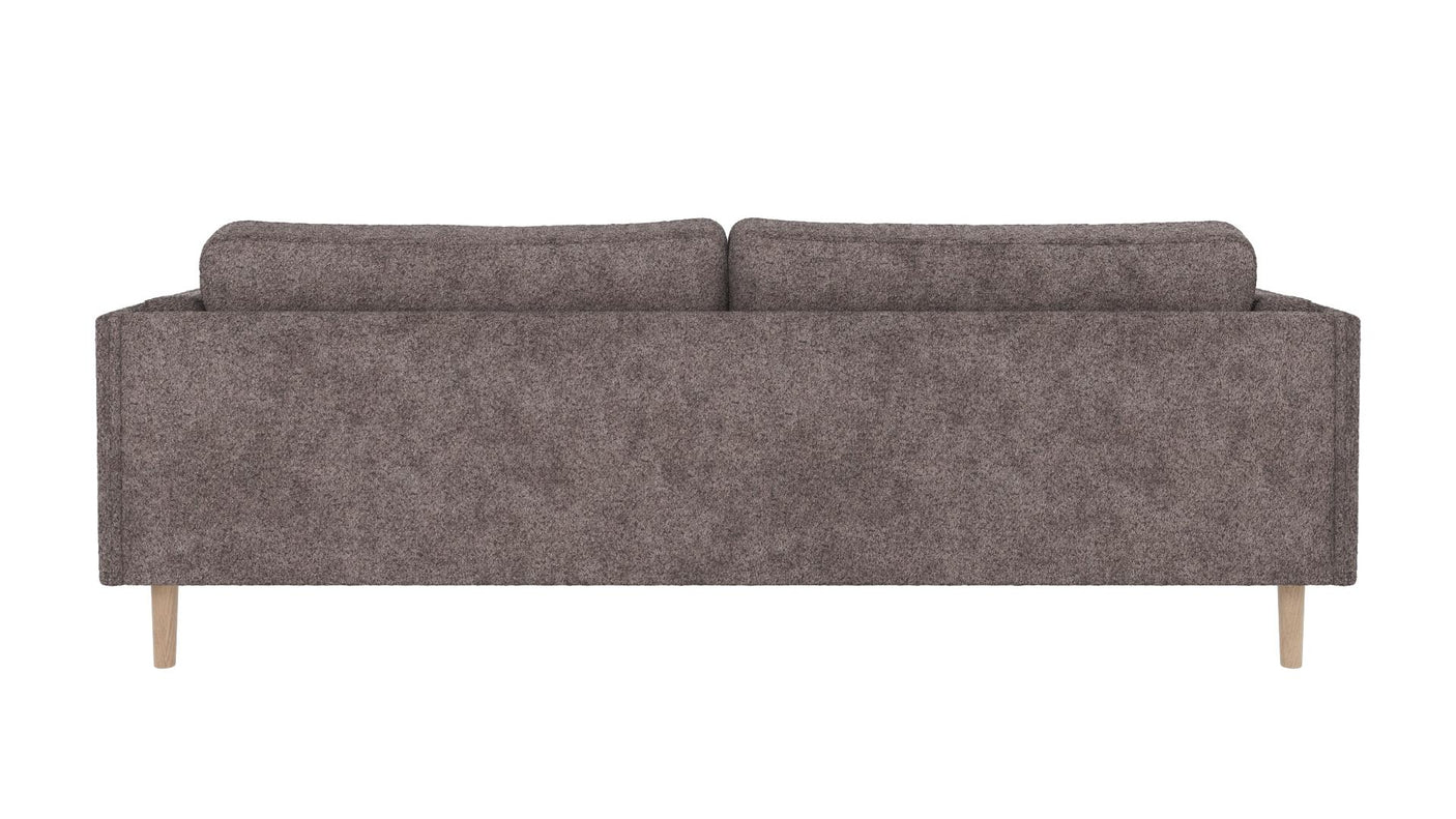 Braden sofa 3-seter - Whitewash eik ben