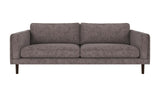 Braden sofa 3-seter - Brun eik ben