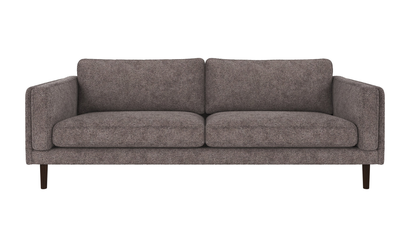Braden sofa 3-seter - Brun eik ben
