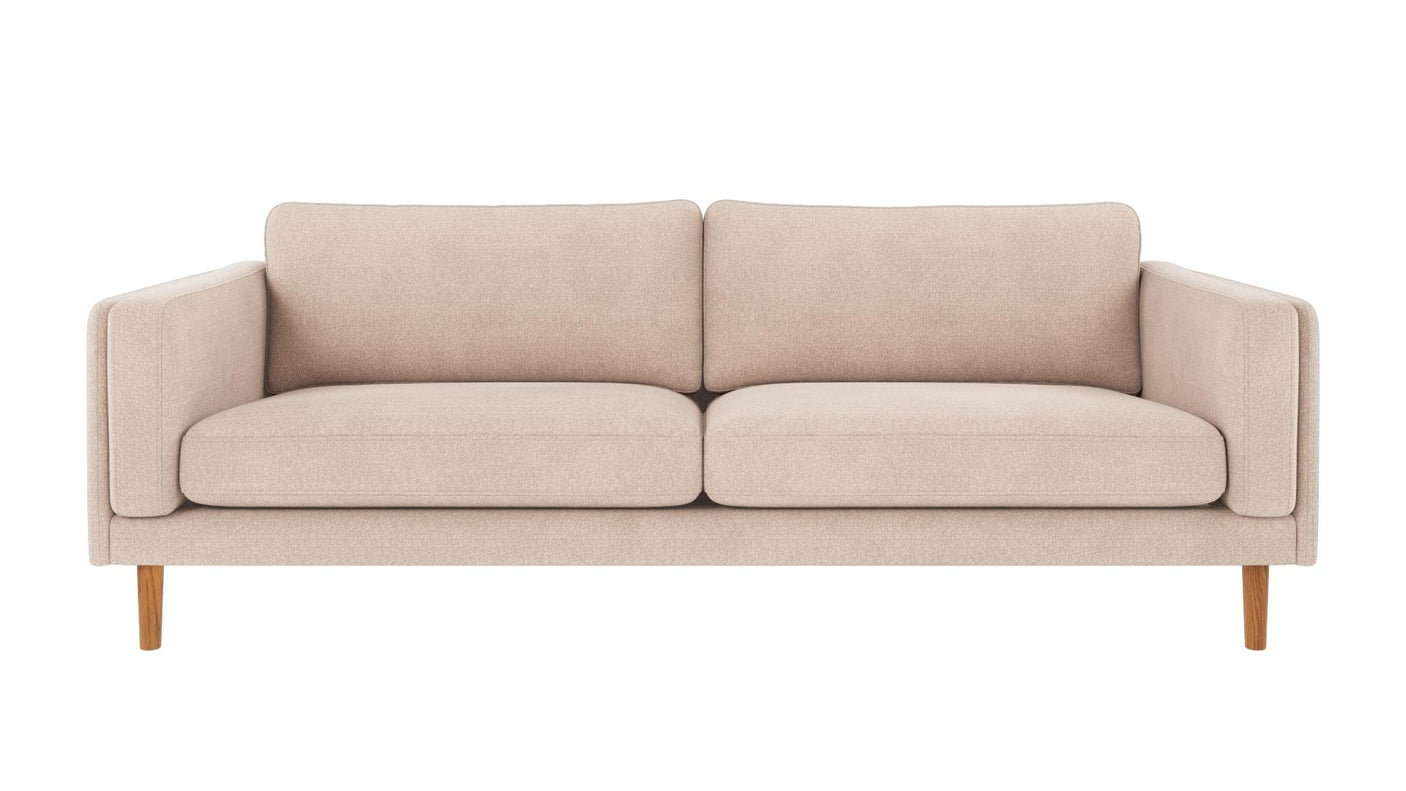 Braden sofa 3-seter - Eik ben