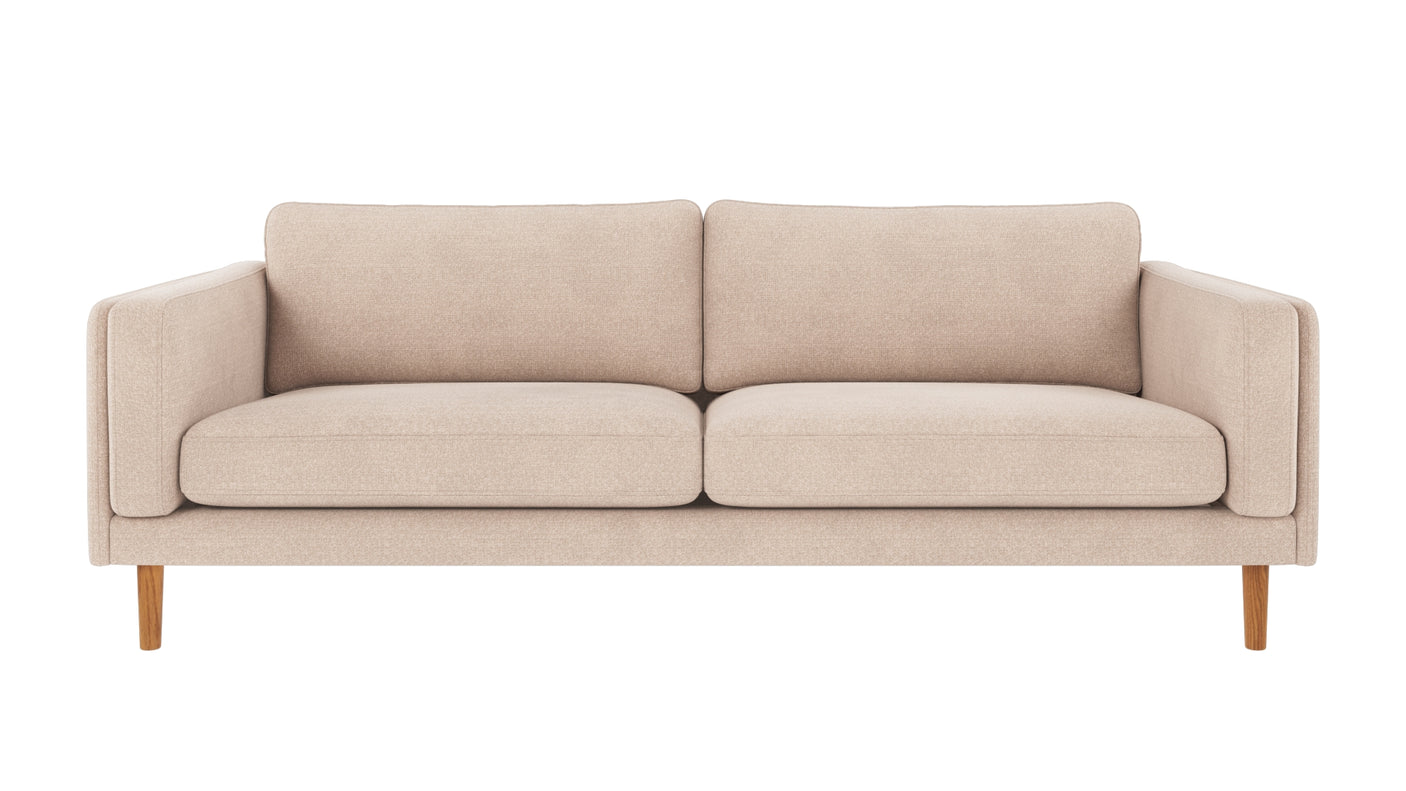 Braden sofa 3-seter - Eik ben