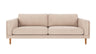 Braden sofa 3-seter - Eik ben