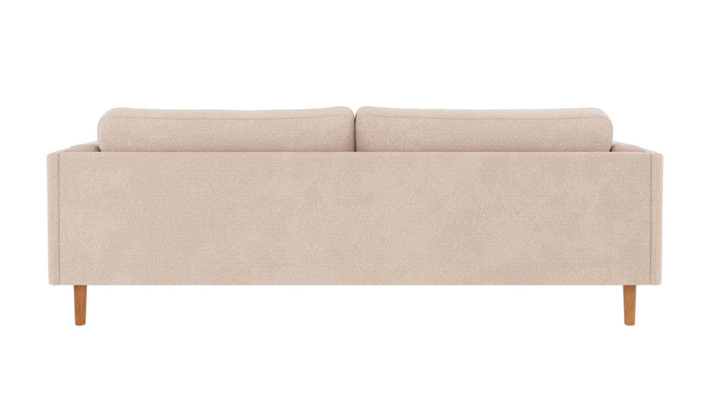 Braden sofa 3-seter - Eik ben