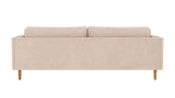 Braden sofa 3-seter - Eik ben