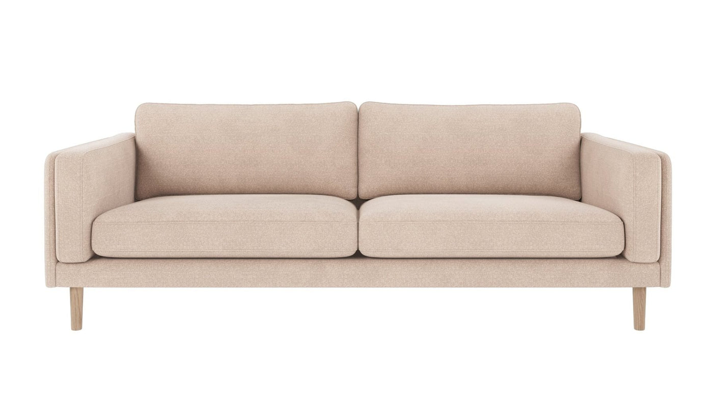 Braden sofa 3-seter - Whitewash eik ben Rowico Sofa