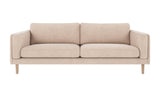 Braden sofa 3-seter - Whitewash eik ben Rowico Sofa