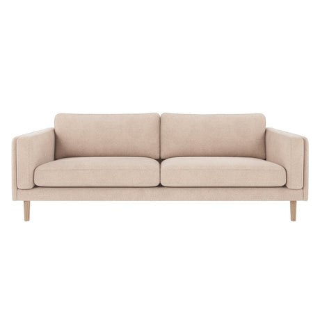 Braden sofa 3-seter - Whitewash eik ben