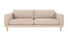 Braden sofa 3-seter - Whitewash eik ben