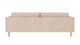 Braden sofa 3-seter - Whitewash eik ben