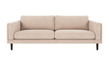 Braden sofa 3-seter - Brun eik ben