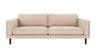 Braden sofa 3-seter - Brun eik ben